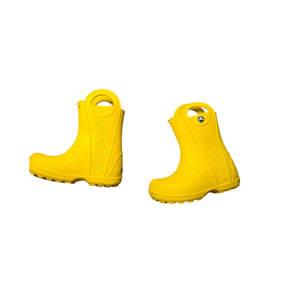 Crocs Handle It Yellow Rain Boots Size: 11